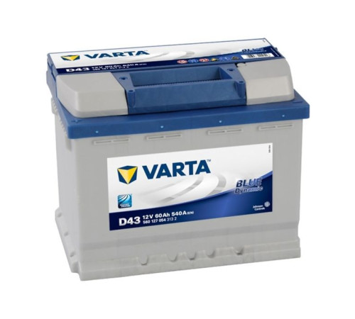 Аккумулятор автомобильный Varta 60Аг Blue Dynamic D43 (560127054)