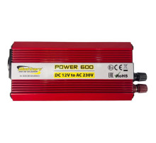 Автомобильный инвертор Bottari DC 12V – AC 230V 600W "POWER-600" (30200-IS)