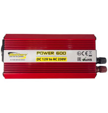 Автомобільний інвертор Bottari DC 12V - AC 230V 600W "POWER-600" (30200-IS)
