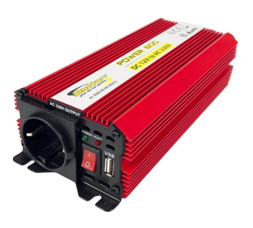 Автомобильный инвертор Bottari DC 12V - AC 230V 600W 