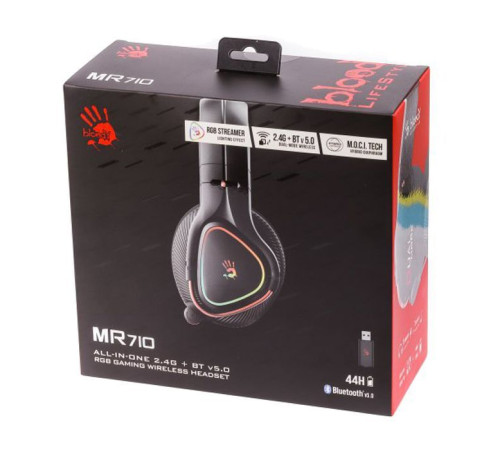 Наушники A4Tech Bloody MR710 Black