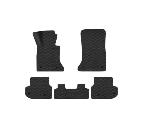 Коврик в салон EVAtech BMW 5 Series (F10) RWD Restyling 2013-2017 6 по (BM31674CD5BW8RBB)