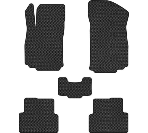 Коврик в салон EVAtech Chevrolet Aveo 2012+ 3 поколения Sedan EU (CT338C5RBB)