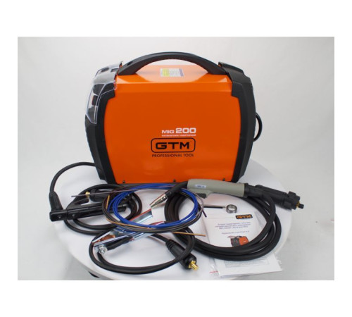 Сварочный аппарат GTM MIG-200SP LCD 200A 220В Double puls (MIG-200SP LCD)