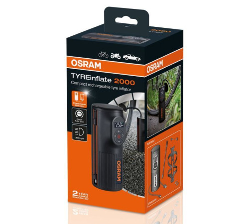 Автомобильный компрессор Osram OTIR2000