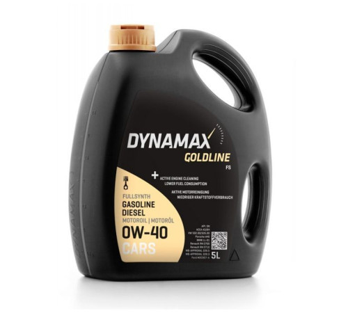 Моторное масло DYNAMAX GOLDLINE FS 0W40 5л (502715)