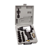 Гайковерт Airkraft пневмо 1/2" с набором инструмента 17ед. (AT-5004SG)