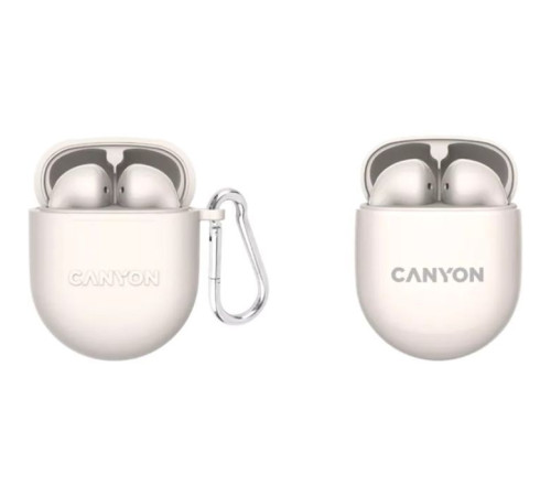 Наушники Canyon TWS-6 Beige (CNS-TWS6BE)