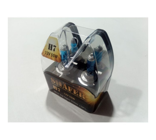  Автолампа SHAFER H712V55WSilvertopSuperVision+50 (SL3007S) 