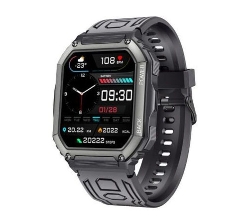 Смарт-часы Gelius Pro GP-SW007 (Tactical Navy) Bluetooth call (IP68) Black (GP-SW007 Black)