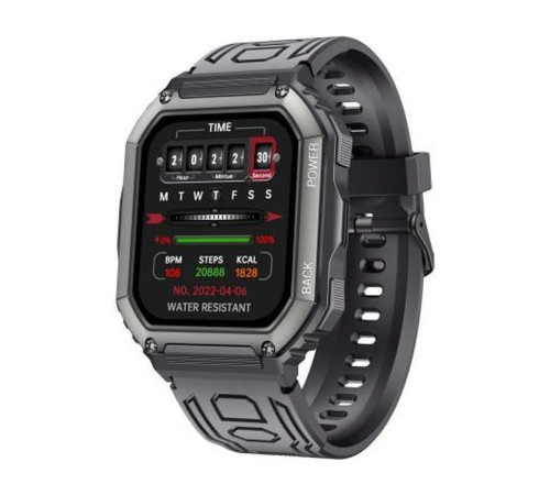 Смарт-часы Gelius Pro GP-SW007 (Tactical Navy) Bluetooth call (IP68) Black (GP-SW007 Black)