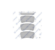 Тормозные колодки HI-Q SP1499