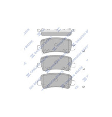 Тормозные колодки HI-Q SP1499