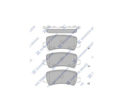 Тормозные колодки HI-Q SP1499