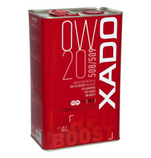 Моторна олива Xado 0W-20 508/509 Red Boost, 4 л (ХА 25294)