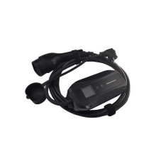 Зарядний пристрій для електромобіля HiSmart Type 2-Schuko (220V), 16A, 3.5kW, 1-фазный, 5м (EV200757)