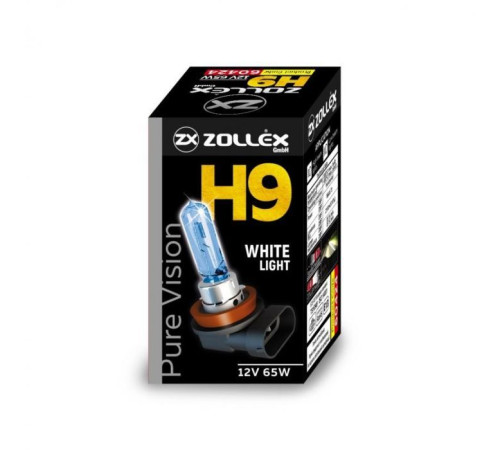  Автолампа Zollex H9 12V 65W Pure vision (2860424) 