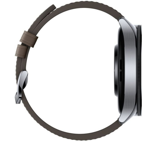 Смарт-часы Xiaomi Watch 2 Pro Bluetooth Silver Case with Brown Leather Strap (1006733)