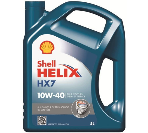 Моторное масло Shell Helix HX7 10W-40, 5л (73914)