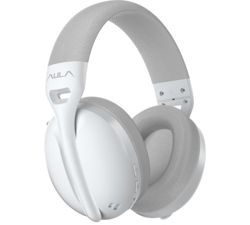Наушники Aula S6 - 3 in 1 Wired/2.4G Wireless/Bluetooth White (6948391235561)