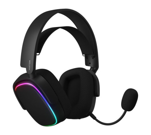 Наушники Hator Phoenix 7.1 RGB + Stellar Pro Black (НТR-001)