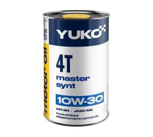 Моторное масло Yuko MASTER SYNT 4T 10-30 0,6л (4823110403273)