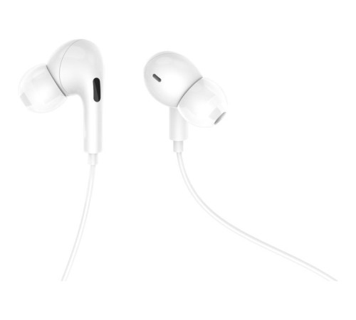 Наушники Denmen HF DR06 3.5mm 1.2м White (DE-DR06-WH)