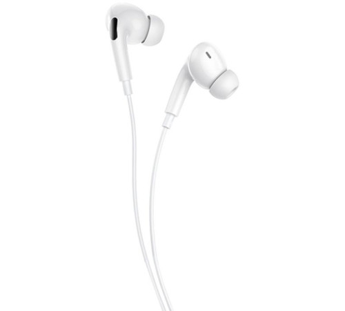 Наушники Denmen HF DR06 3.5mm 1.2м White (DE-DR06-WH)