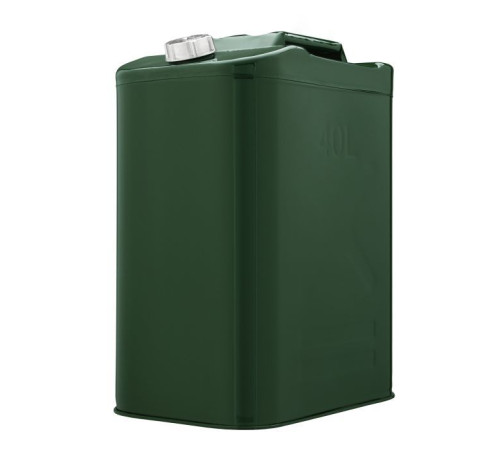 Автомобильная канистра 2E 40л металл 1мм, 5.2кг (2E-JCM40S)