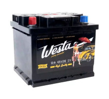Аккумулятор автомобильный Westa 6CT-50 А (1) Pretty Powerful