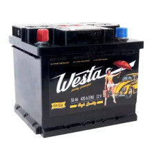 Акумулятор автомобільний Westa 6CT-50 А (1) Pretty Powerful