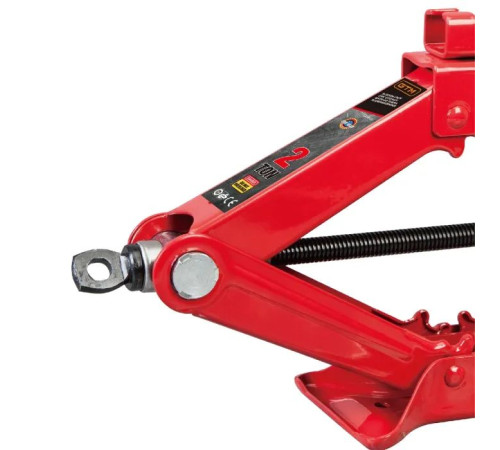 Домкрат GTM механический ромбовидный 2т (120-395мм) (T10202-GS+H07)