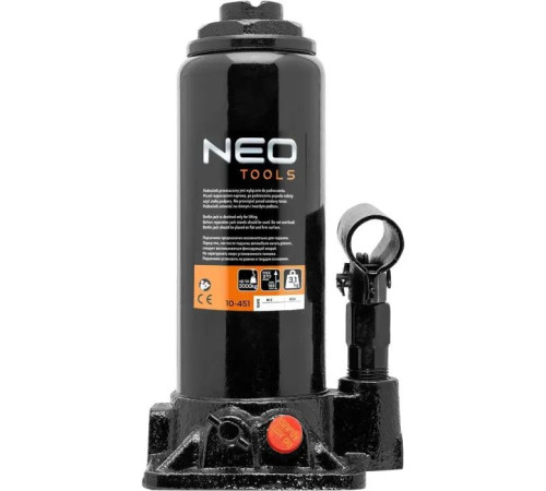 Домкрат Neo Tools гидравлический бутылочный 3т, 195-370мм (10-451)