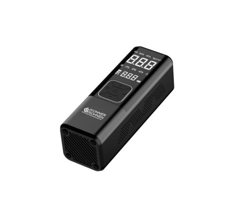 Автомобильный компрессор Konner&Sohnen аккумуляторный KS P20, 120Вт, 6000мАч, 150psi, 23л/мин, 0.9кг (KSP20)