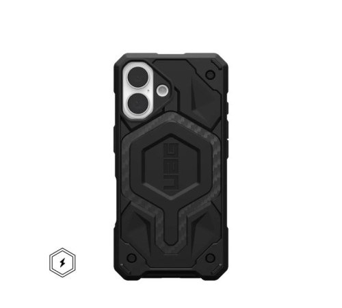 Чехол для мобильного телефона UAG iPhone 16 Monarch Pro Magsafe Carbon Fiber (114458114242)