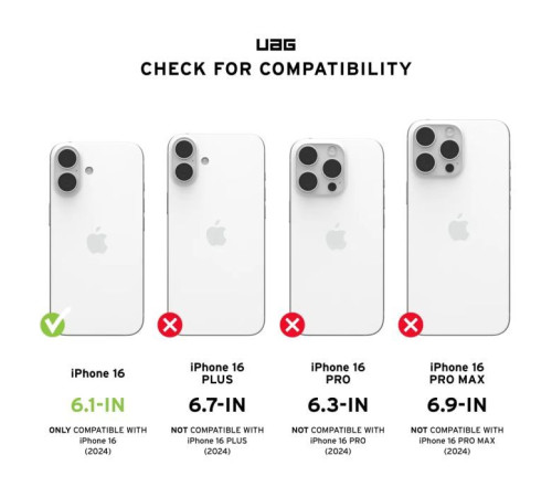 Чехол для мобильного телефона UAG iPhone 16 Monarch Pro Magsafe Carbon Fiber (114458114242)