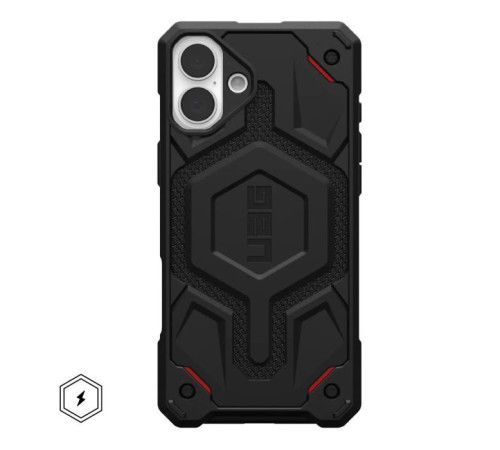 Чехол для мобильного телефона UAG iPhone 16 Monarch Pro Magsafe Kevlar Black (114458113940)
