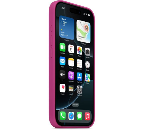 Чехол для мобильного телефона Apple iPhone16 Pro Silicone Case with MagSafe - Fuchsia (MYYN3ZM/A)