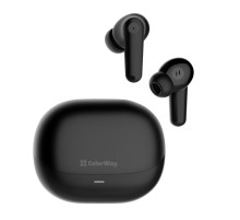 Наушники ColorWay Slim TWS-1 Earbuds Long Life Black (CW-TWS1BK1)