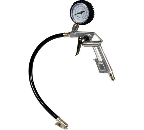 Пистолет для подкачки колес Einhell со стальным переходником, max 8бар, 1/4'' (4137000)