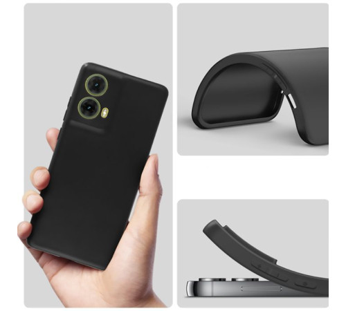 Чехол для мобильного телефона BeCover Motorola Moto G85 Black (712284)