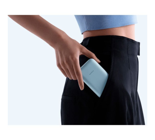 Батарея универсальная Xiaomi 10000mAh 22.5W, Integrated Cable, blue (BHR9073GL)