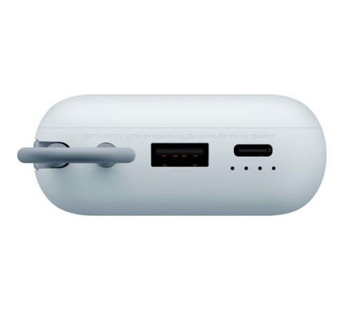 Батарея универсальная Xiaomi 10000mAh 22.5W, Integrated Cable, blue (BHR9073GL)