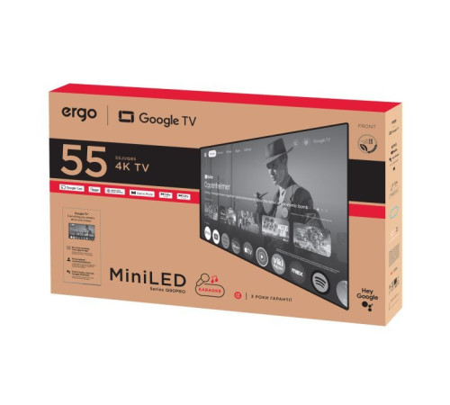 Телевизор Ergo 55MQ90PRO