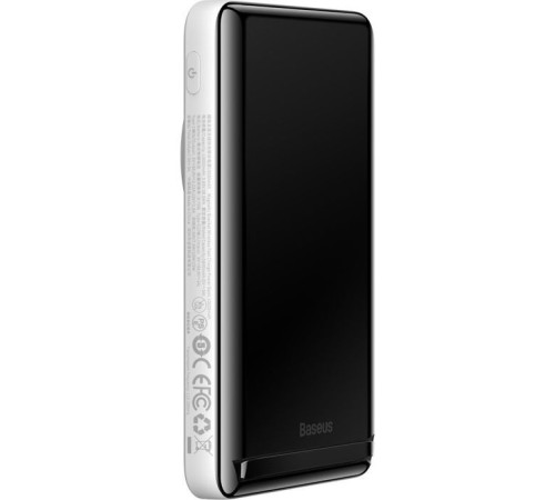 Батарея универсальная Baseus Magnetic Bracket 10000mAh 20W, White (PPCXZ10) (PPCX000002)