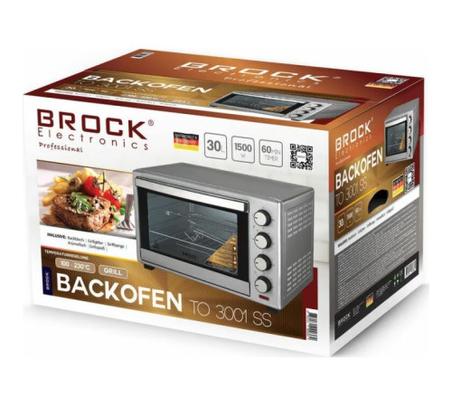 Электропечь Brock TO 3001 SS