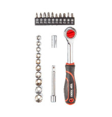Набір інструментів Top Tools торцевих гайкових ключів 1/4", 23од. (38D505)