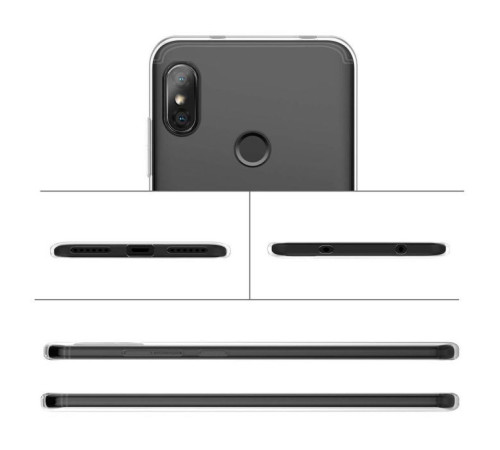 Чехол для мобильного телефона Laudtec для Xiaomi S2 Clear tpu (Transperent) (LC-S2)