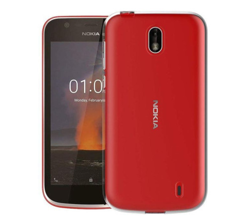 Чехол для мобильного телефона Laudtec для Nokia 1 Clear tpu (Transperent) (LC-N1T)