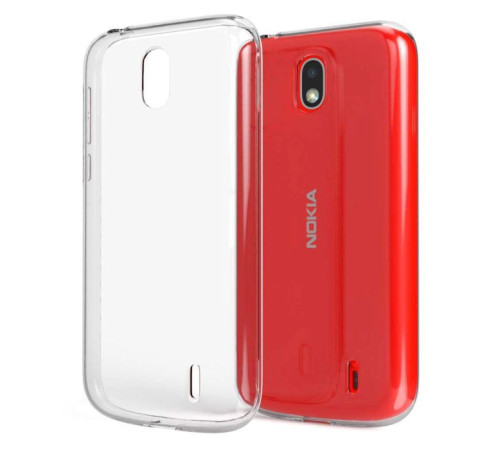 Чехол для мобильного телефона Laudtec для Nokia 1 Clear tpu (Transperent) (LC-N1T)